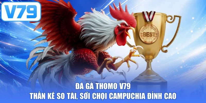 Đá Gà Thomo V79 - Thần Kê So Tài, Sới Chọi Campuchia Đỉnh Cao